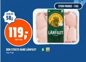 Coop Obs DEN STOLTE HANE LÅRFILET, NOK 119 tilbud