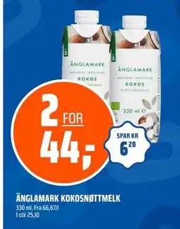 Coop Obs ÄNGLAMARK KOKOSNØTTMELK, NOK 44 tilbud