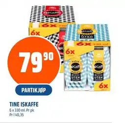 Coop Obs TINE ISKAFFE, NOK 79.9 tilbud