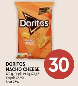 Coop Mega DORITOS NACHO CHEESE, NOK 30 tilbud
