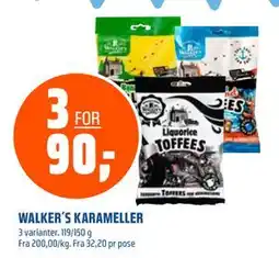 Coop Obs WALKER´S KARAMELLER, NOK 90 tilbud