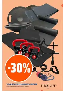 Coop Obs TITANLIFE FITNESS PRODUKTER SMÅTRIM tilbud