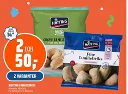 Coop Obs HATTING FAMILIEBRIKS, NOK 50 tilbud