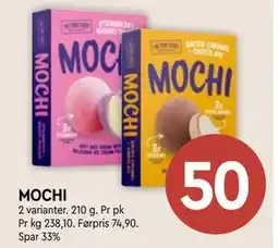Coop Mega MOCHI, NOK 50 tilbud