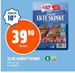 Coop Obs GILDE SMÅRETTSKINKE, NOK 39.9 tilbud
