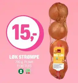 Coop Extra LØK STRØMPE, NOK 15 tilbud