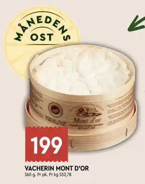 Coop Mega VACHERIN MONT D’OR, NOK 199 tilbud