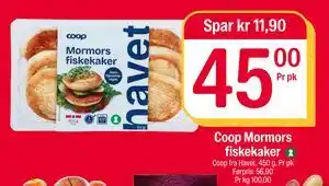 Coop Extra Coop Mormors fiskekaker, NOK 45 tilbud