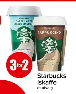 Spar Starbucks iskaffe tilbud