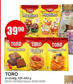 Spar TORO, NOK 39.9 tilbud
