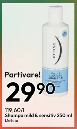 Gigaboks Shampo mild & sensitiv 250 ml, NOK 29.9 tilbud