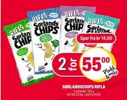 Coop Extra SØRLANDSCHIPS RIFLA, NOK 55 tilbud