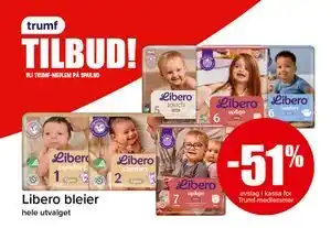 Spar Libero bleier tilbud