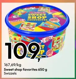 Gigaboks Sweet shop favorites 650 g, NOK 109 tilbud