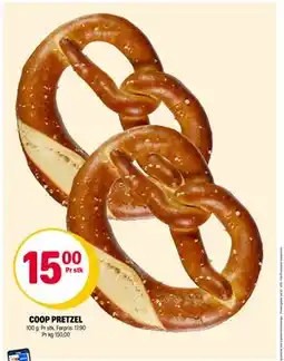 Coop Extra COOP PRETZEL, NOK 15 tilbud