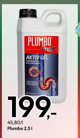 Gigaboks Plumbo 2,5 l, NOK 199 tilbud