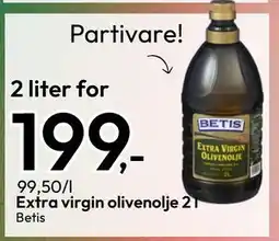 Gigaboks Extra virgin olivenolje 2 l, NOK 199 tilbud
