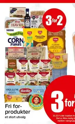 Spar Fri for-produkter tilbud