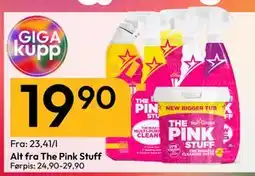 Gigaboks Alt fra The Pink Stuff, NOK 19.9 tilbud