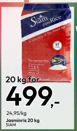 Gigaboks Jasminris 20 kg, NOK 499 tilbud