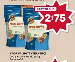 Matkroken COOP VALNØTTKJERNER, NOK 75 tilbud