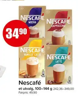 Spar Nescafé, NOK 34.9 tilbud