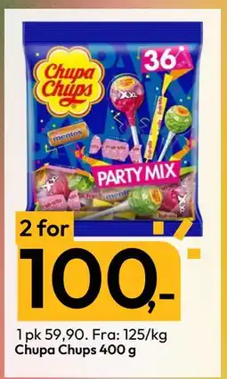 Gigaboks Chupa Chups 400 g, NOK 100 tilbud