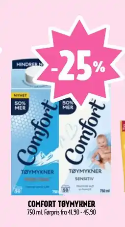 Coop Prix COMFORT TØYMYKNER tilbud