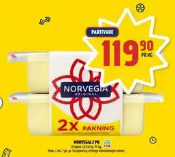 Coop Prix NORVEGIA 2 PK, NOK 119.9 tilbud