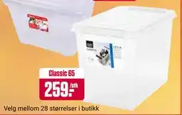 Europris Classic 65, NOK 259 tilbud