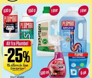 Europris Alt fra Plumbo! tilbud