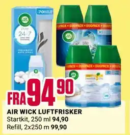 Europris AIR WICK LUFTFRISKER tilbud