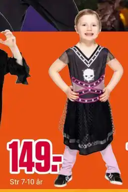 Europris HALLOWEEN-KOSTYME, NOK 149 tilbud