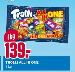Europris TROLLI ALL IN ONE, NOK 139 tilbud