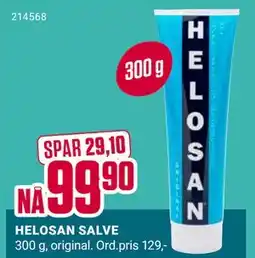 Europris HELOSAN SALVE, NOK 99.9 tilbud