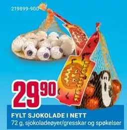 Europris FYLT SJOKOLADE I NETT, NOK 29.9 tilbud