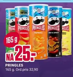 Europris PRINGLES, NOK 25 tilbud
