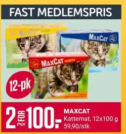 Europris MAXCAT, Medlemspris tilbud