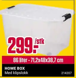 Europris HOME BOX., NOK 299 tilbud