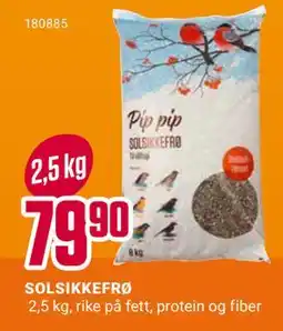 Europris SOLSIKKEFRØ, NOK 79.9 tilbud