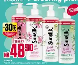 Europris SUNSILK, NOK 48.9 tilbud