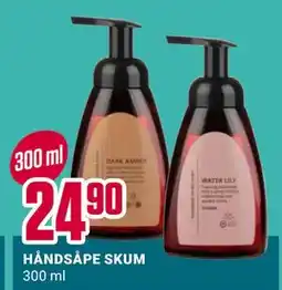 Europris HÅNDSÅPE SKUM, NOK 24.9 tilbud
