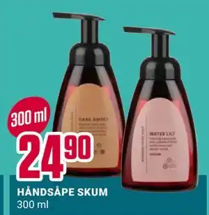 Europris HÅNDSÅPE SKUM, NOK 24.9 tilbud