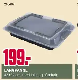 Europris LANGPANNE, NOK 199 tilbud
