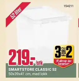 Europris SMARTSTORE CLASSIC 52, NOK 219 tilbud