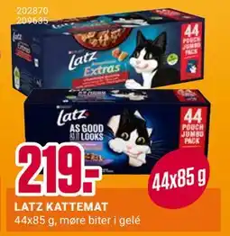 Europris LATZ KATTEMAT, NOK 219 tilbud