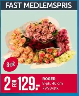 Europris ROSER, Medlemspris tilbud