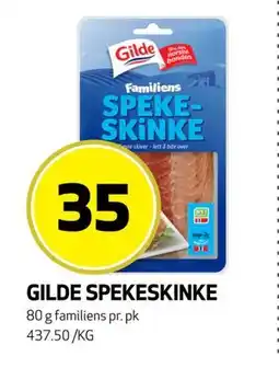Bunnpris GILDE SPEKESKINKE, NOK 35 tilbud