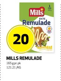Bunnpris MILLS REMULADE, NOK 20 tilbud