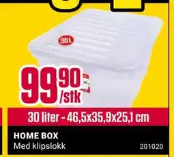 Europris HOME BOX, NOK 99.9 tilbud